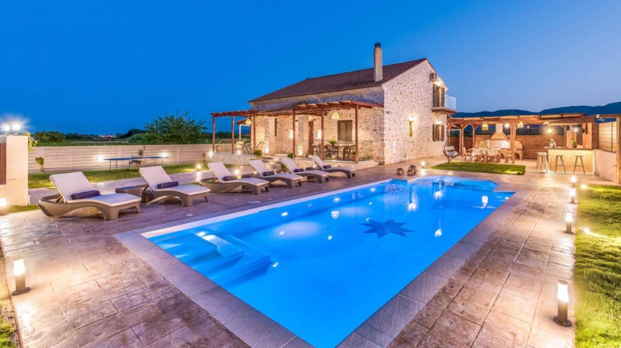 Zante Poolside Paradise - La Vite Stone Villa Kalipádhon Εξωτερικό φωτογραφία
