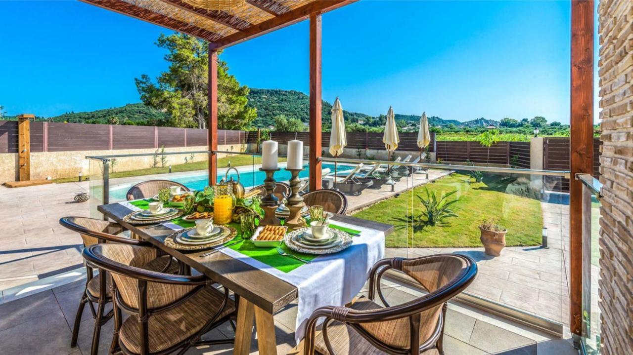 Zante Poolside Paradise - La Vite Stone Villa Kalipádhon Εξωτερικό φωτογραφία